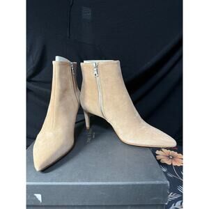 $525 MSRP - Rag & Bone Beha Nude Suede Bootie - Sz 7.5 - NWB